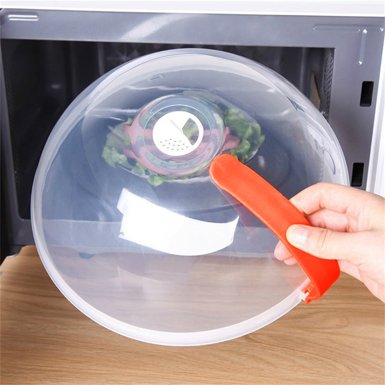 Meal Prep Microwave - Крышка-колпак для микроволновой печи от брызг,