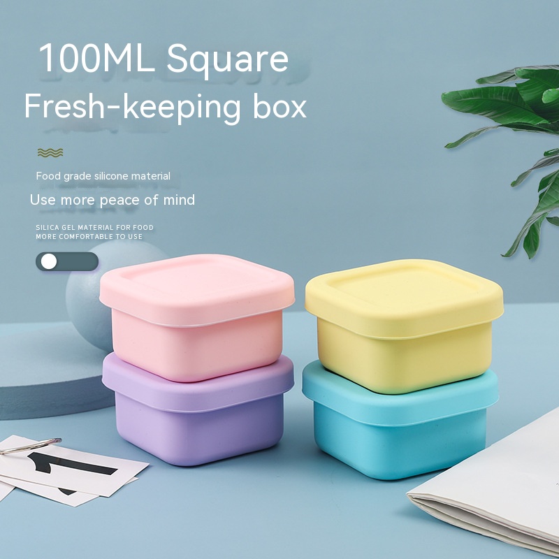Meal Prep Microwave - Герметичный силиконовый ланч-бокс для детей, для