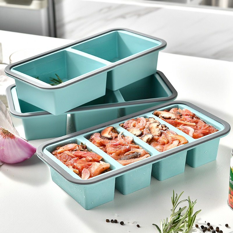Meal Prep Freezer - Большие формы для заморозки льда -