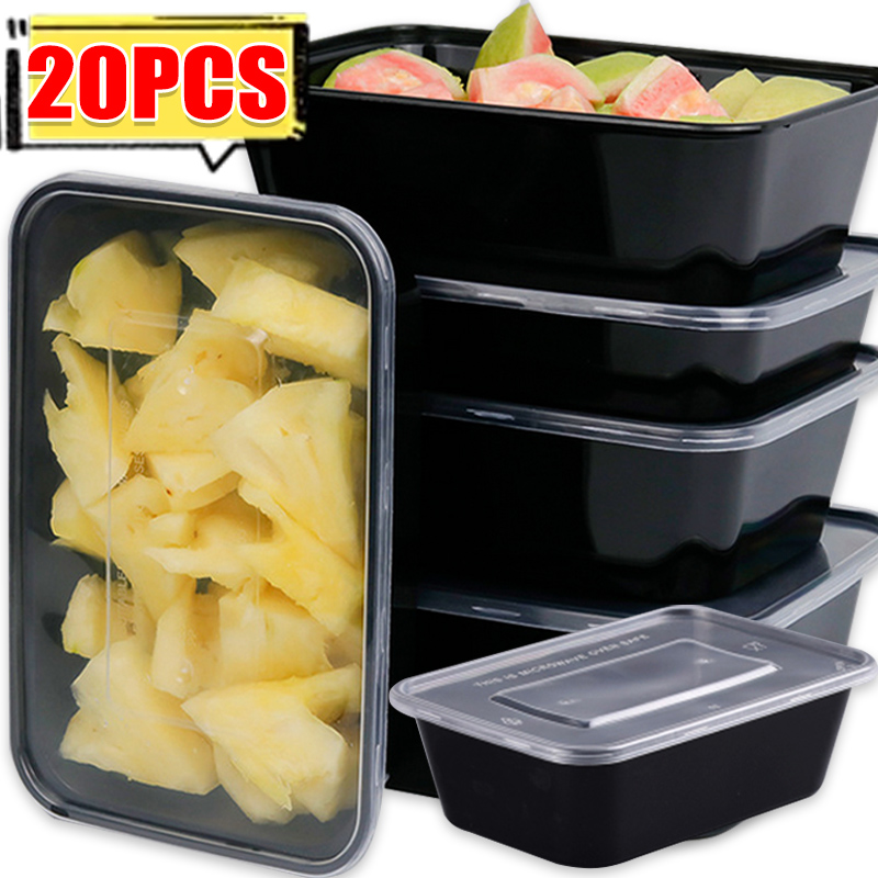 Meal Prep Lunch Boxes - Контейнеры для хранения продуктов 10/20 шт.
