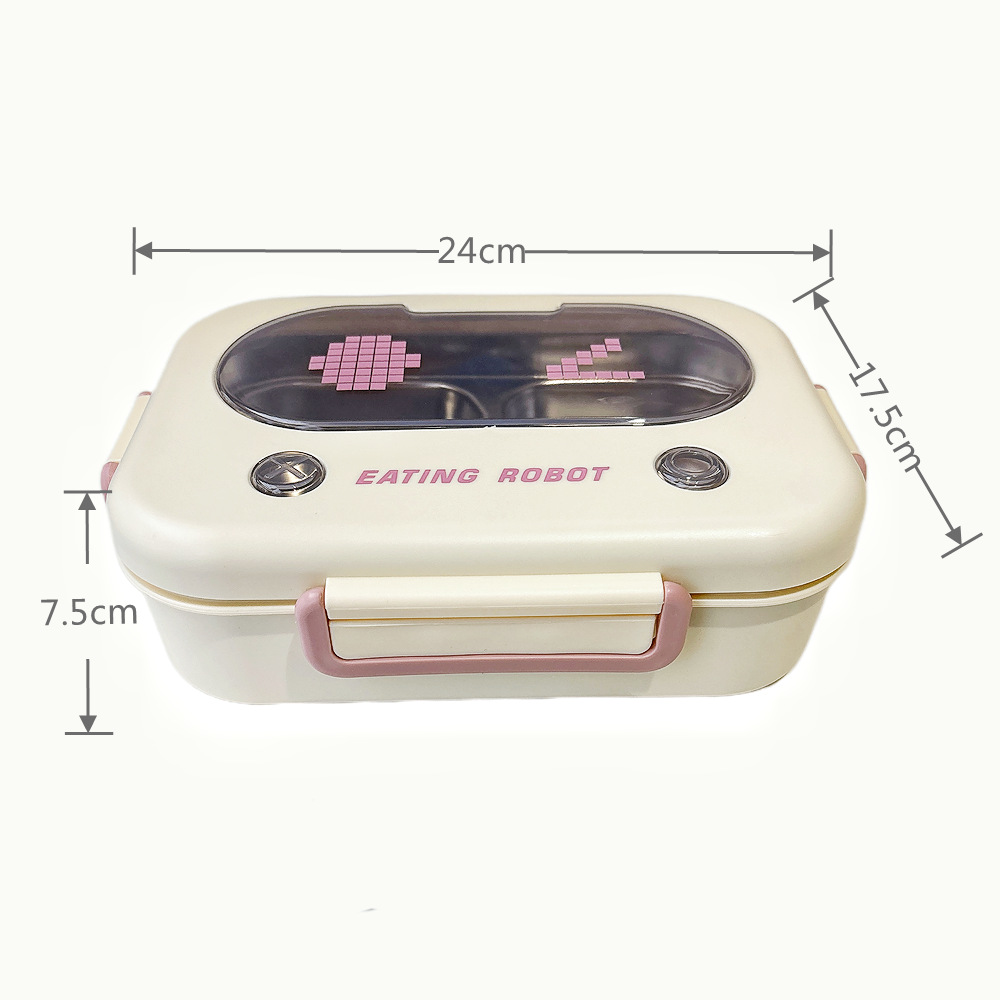 Meal Prep Lunch Boxes - Термоконтейнер для еды из нержавеющей стали,