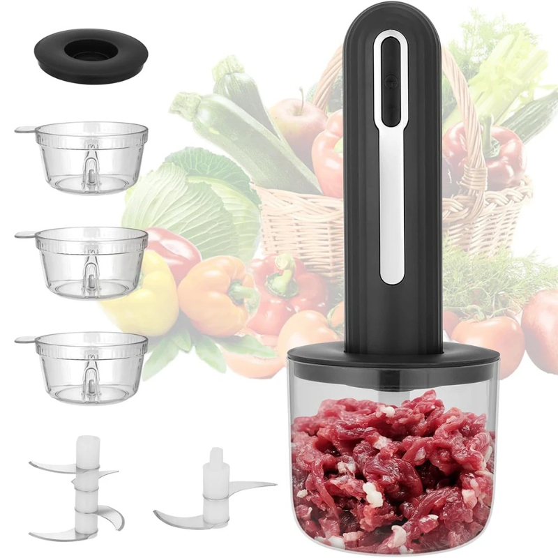 Veggie Chopper Cup - Беспроводной электрический измельчитель продуктов на 4