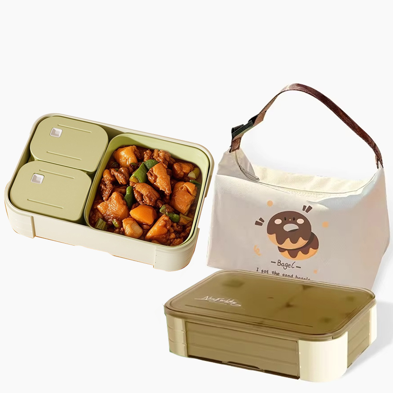 Meal Prep Lunch Boxes - Набор ланч-боксов Bento с несколькими отделениями.