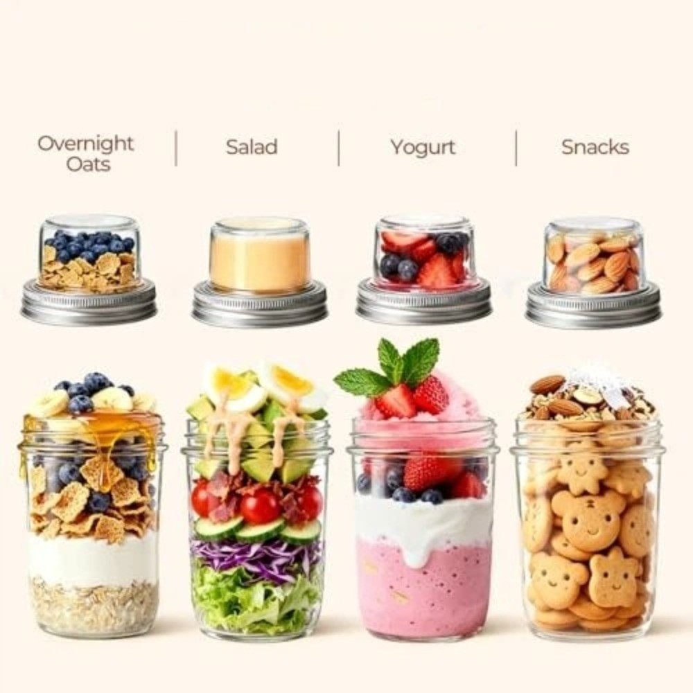 Двухслойные стаканы для йогурт – обзор и цена Meal Prep Yogurt