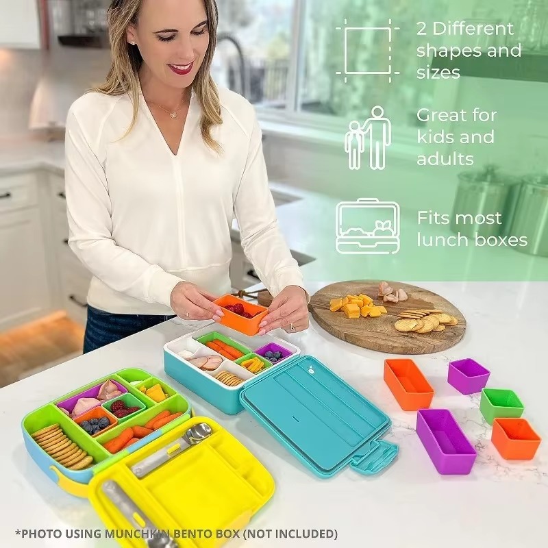 Силиконовые разделители для ко – обзор и цена Meal Prep Freezer