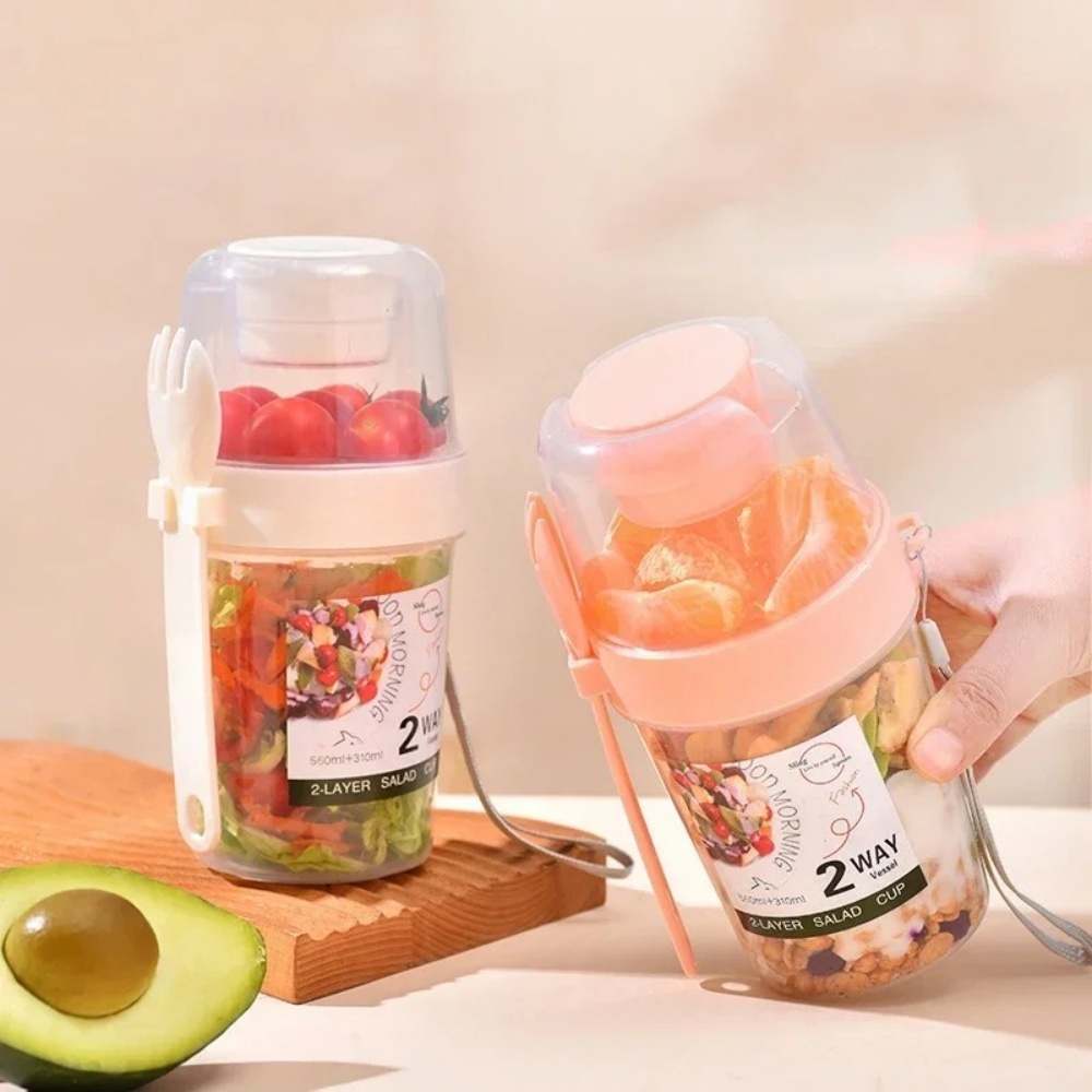 Портативная чашка для салата,  – обзор и цена Meal Prep Yogurt