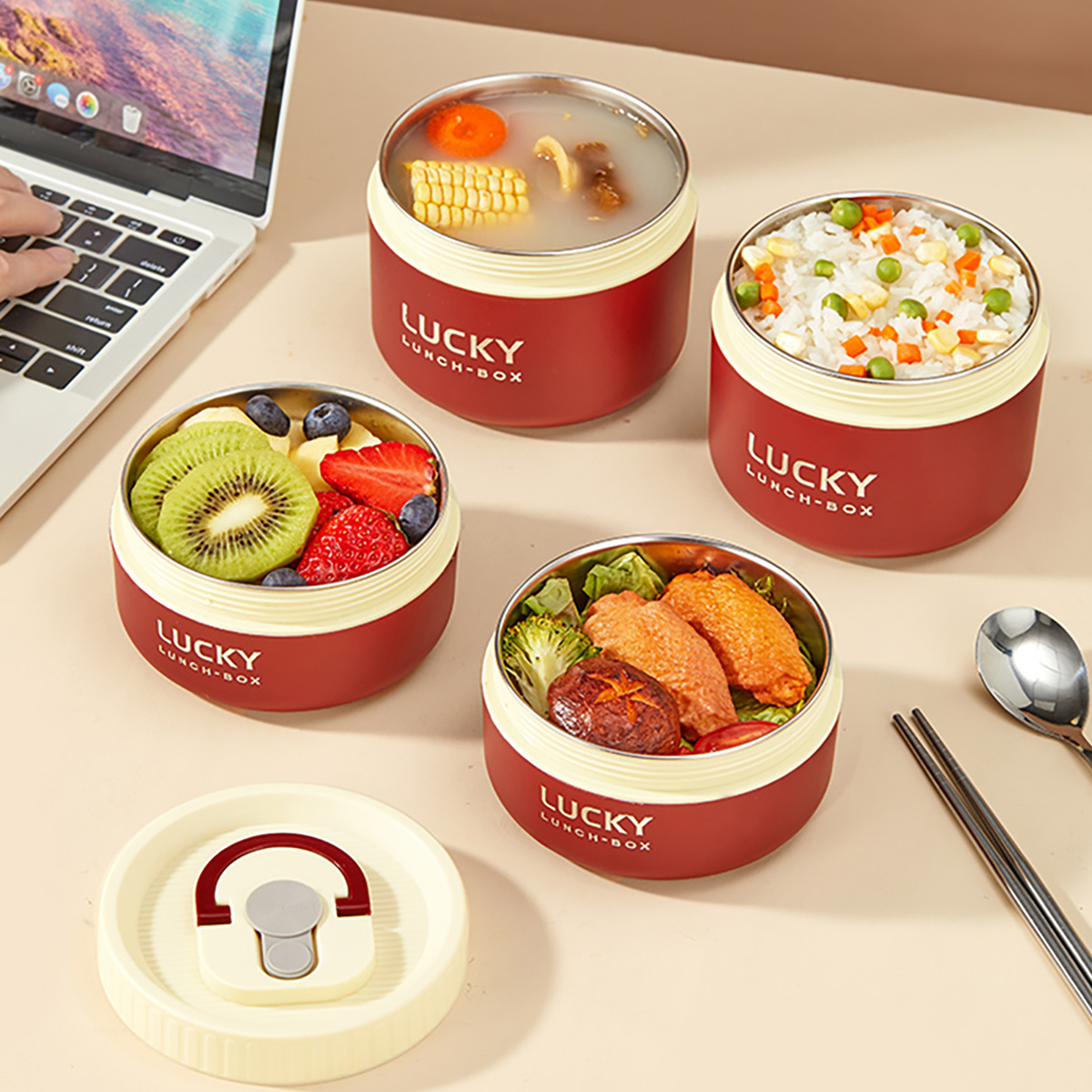 Термос-ланчбокс из нержавеющей – обзор и цена Meal Prep Microwave