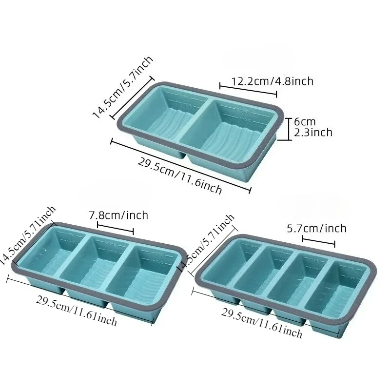 Силиконовые формы для заморозк – обзор и цена Meal Prep Freezer