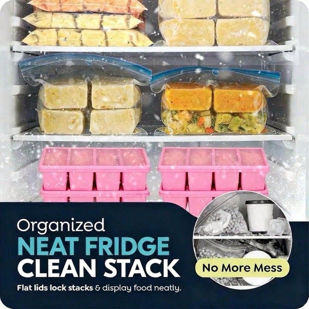 Набор из 2 силиконовых контейн – обзор и цена Meal Prep Freezer