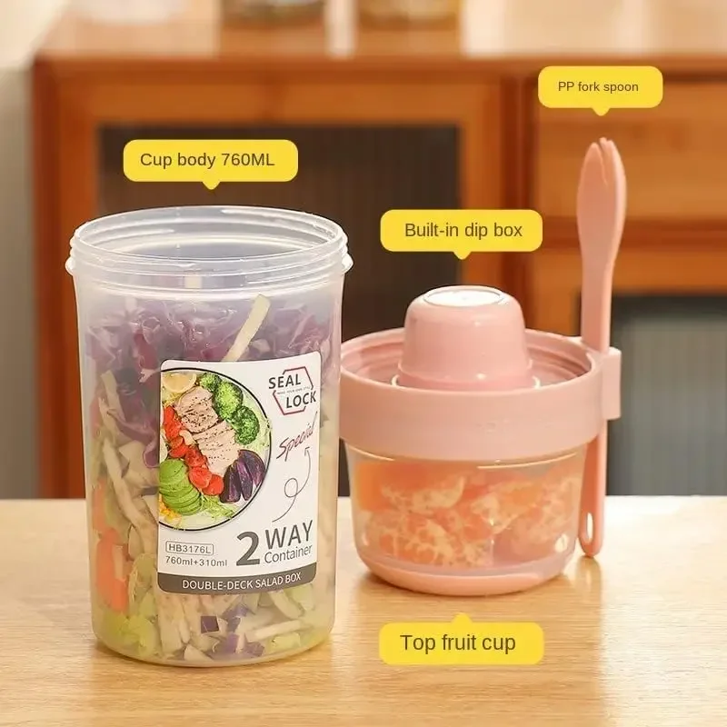 Портативный контейнер JUSTINLA – обзор и цена Meal Prep Yogurt