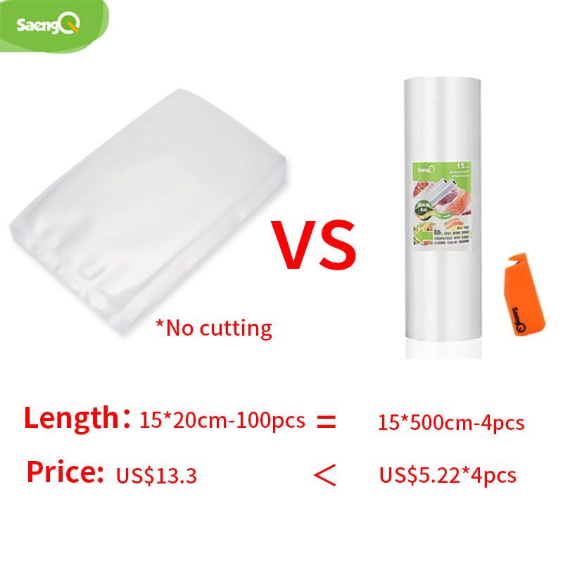 SaengQ кухонные вакуумные паке – обзор и цена Meal Prep Vacuum Seal