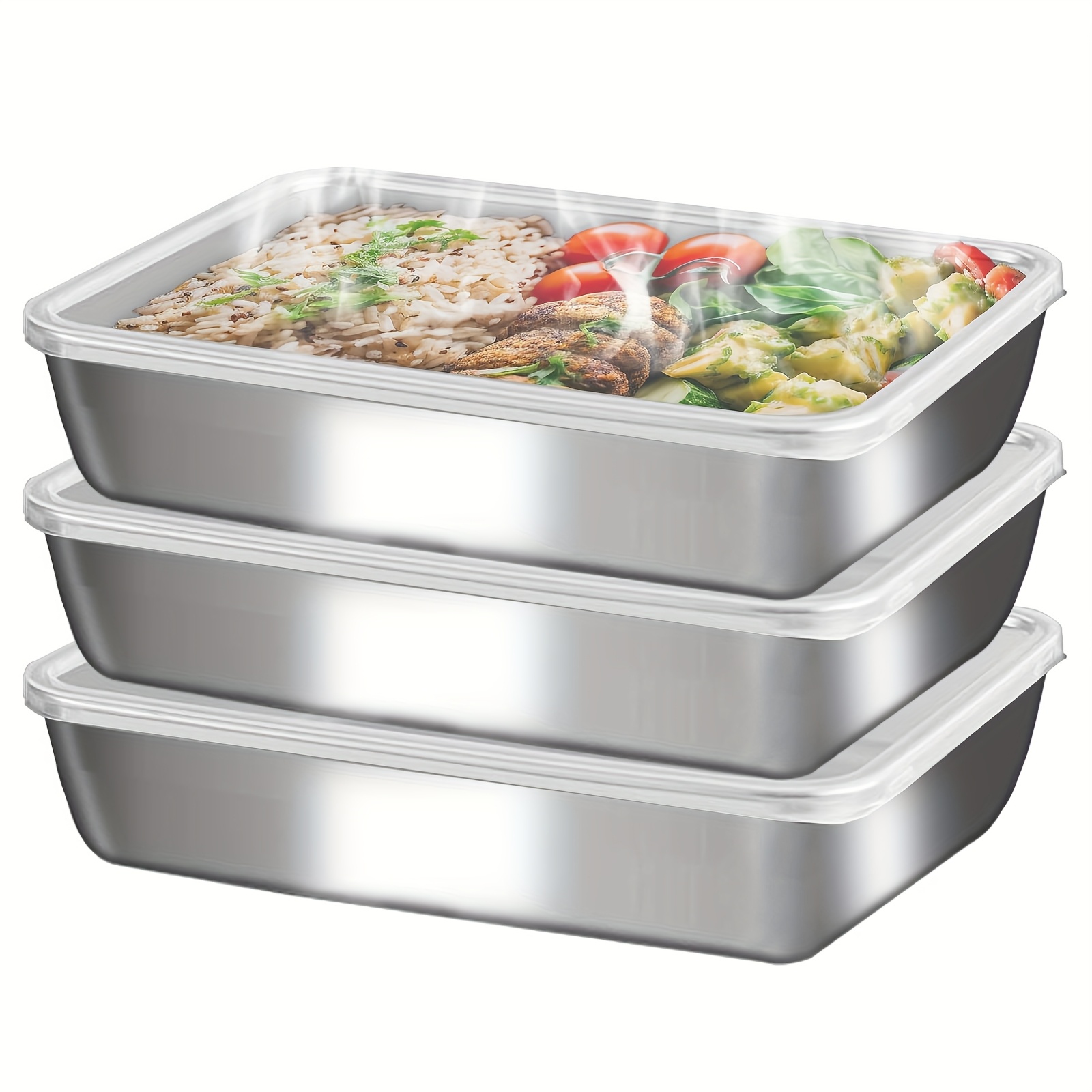 Набор из 3 контейнеров для еды – обзор и цена Meal Prep Freezer