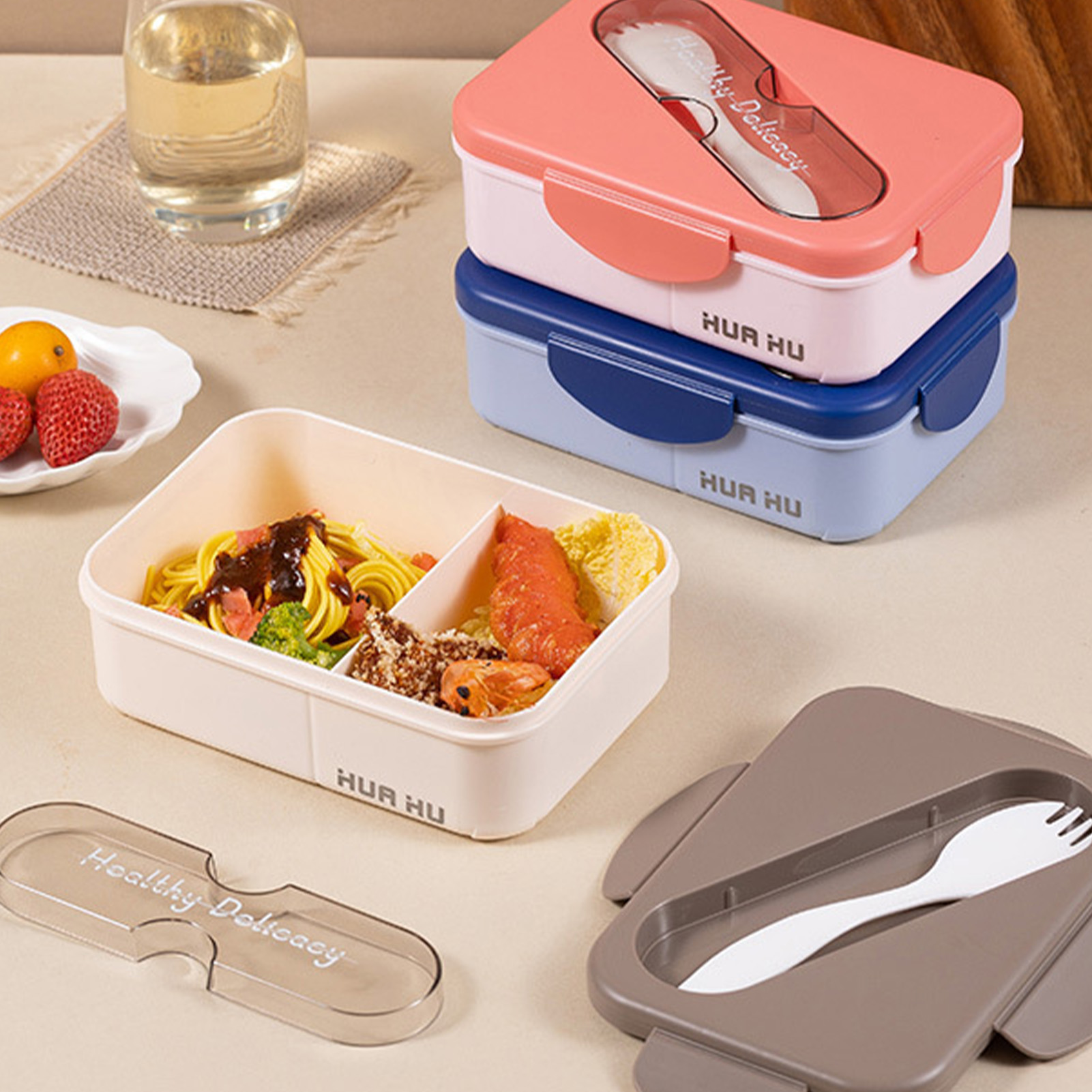 Студенческий ланч-бокс с вилко – обзор и цена Meal Prep Microwave