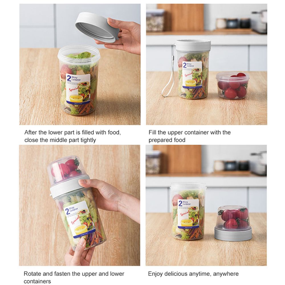 Двухслойная коробка для сохран – обзор и цена Meal Prep Yogurt