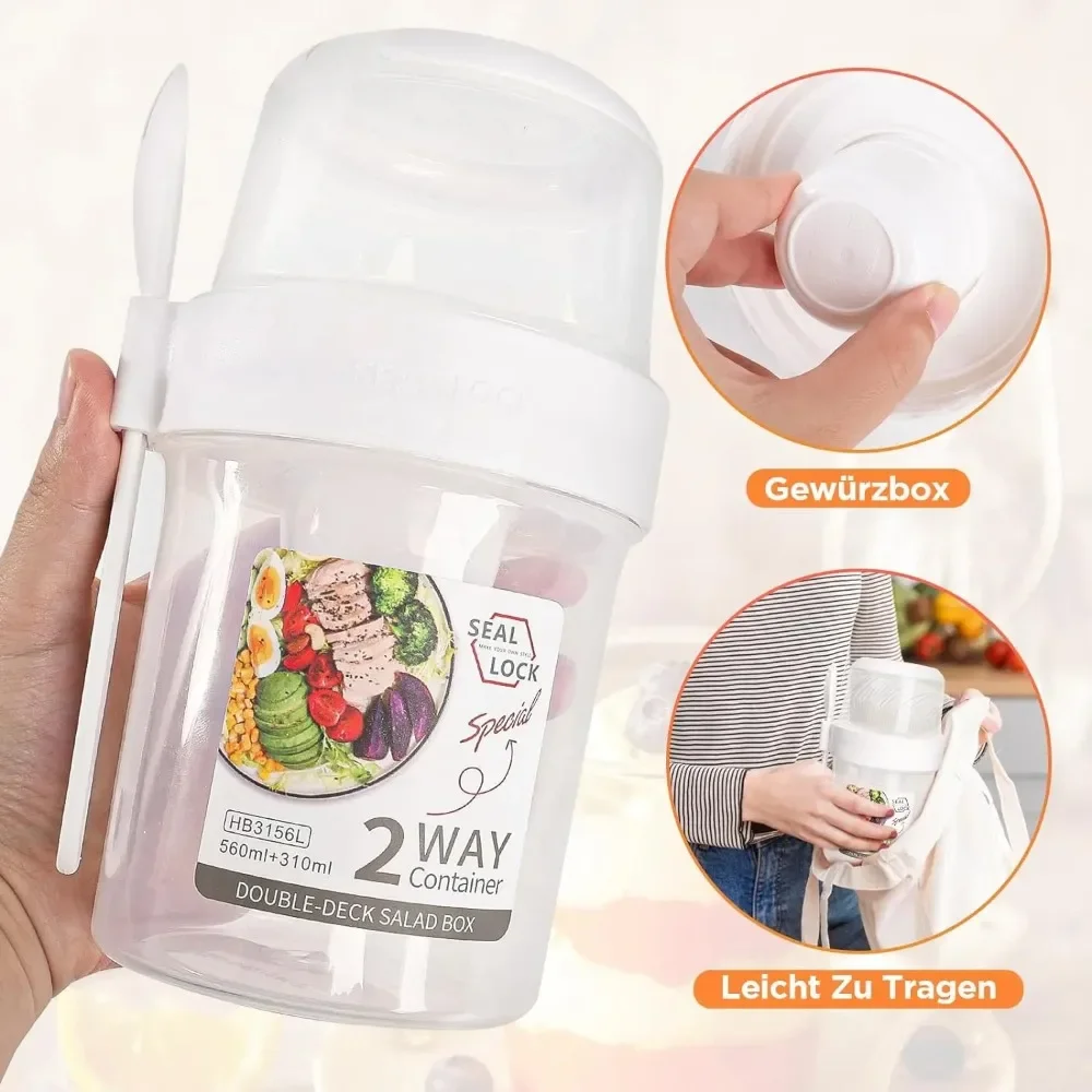 Чашка для салата, чашки для за – обзор и цена Meal Prep Yogurt