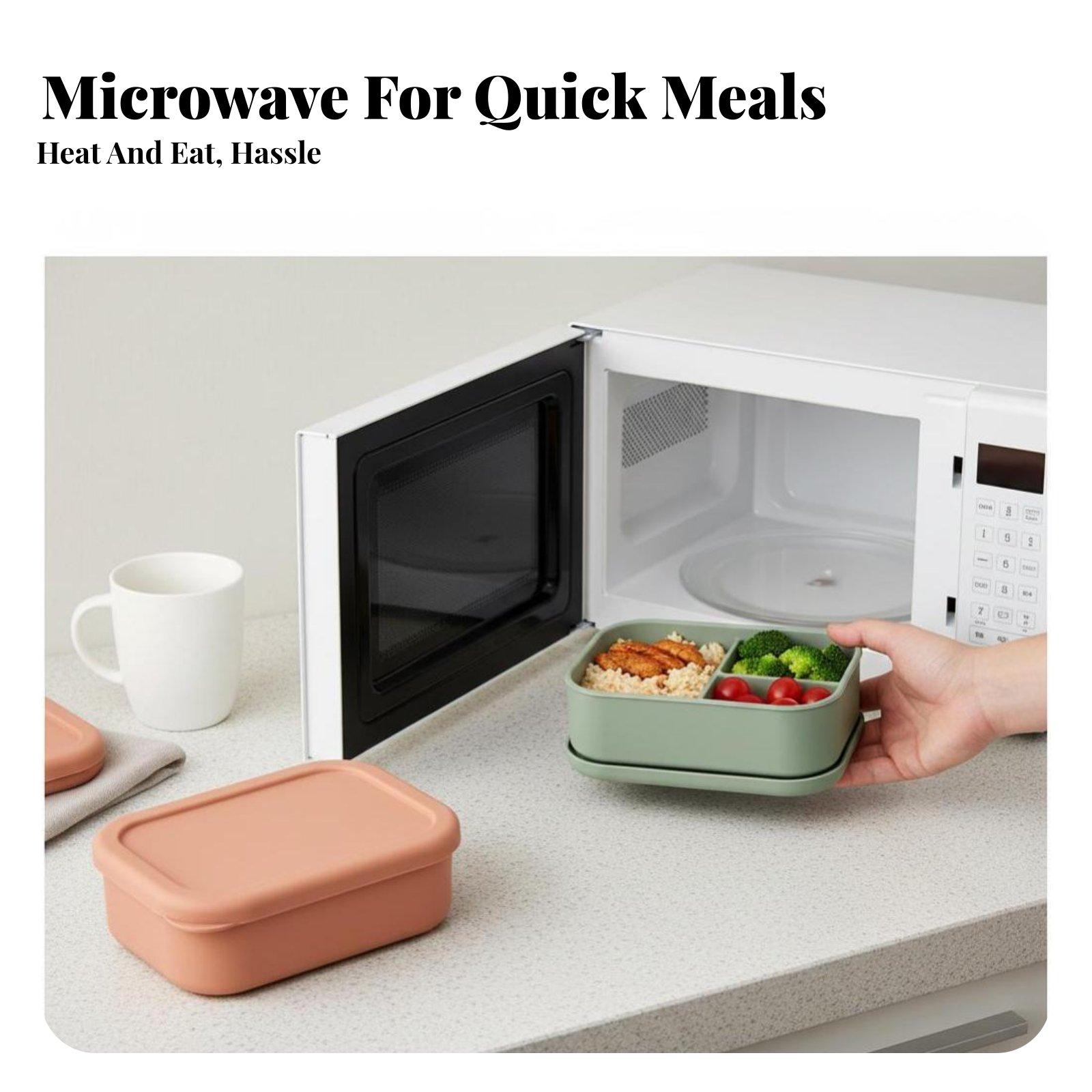 Силиконовый ланч-бокс пищевого – обзор и цена Meal Prep Lunch Boxes