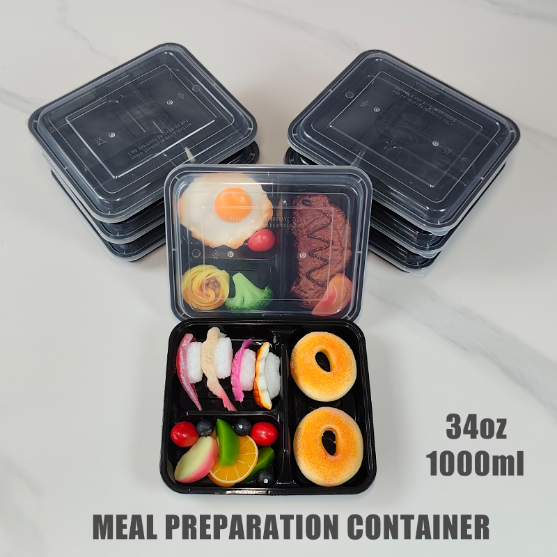Контейнеры для еды с 3 отделен – обзор и цена Meal Prep Freezer